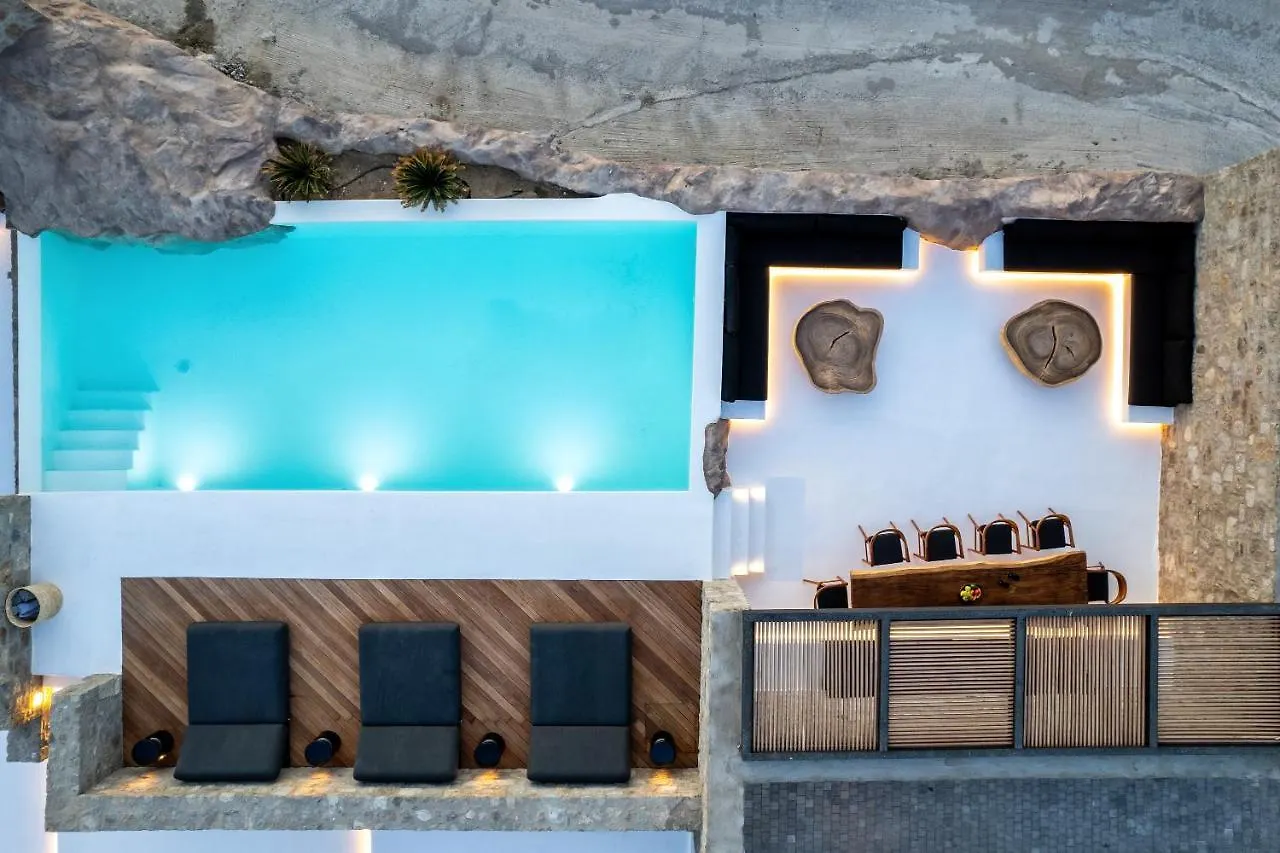Mykonos Town Black Villa- Cave Heated Pool 0*, Mykonos Town