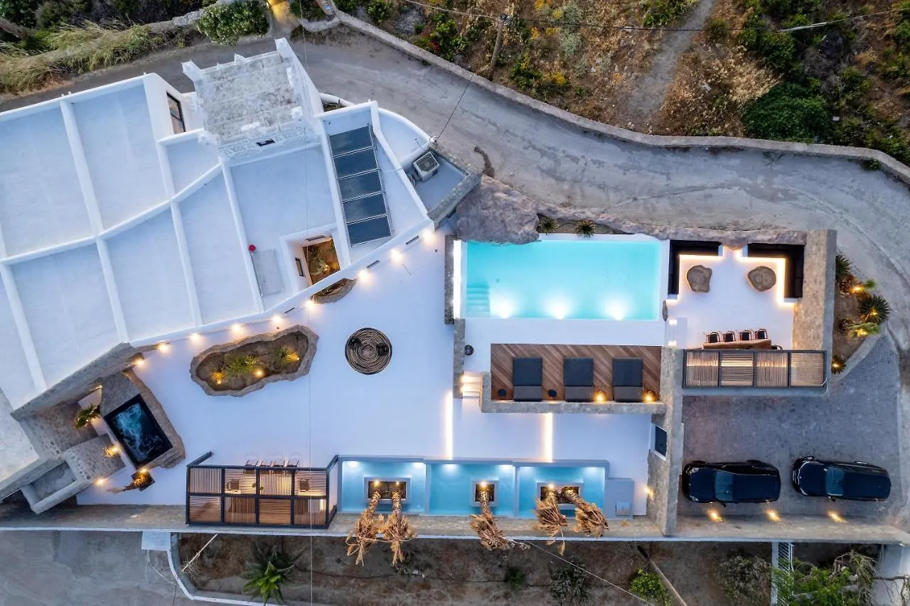 Mykonos Town Black Villa- Cave Heated Pool 0*, Mykonos Town